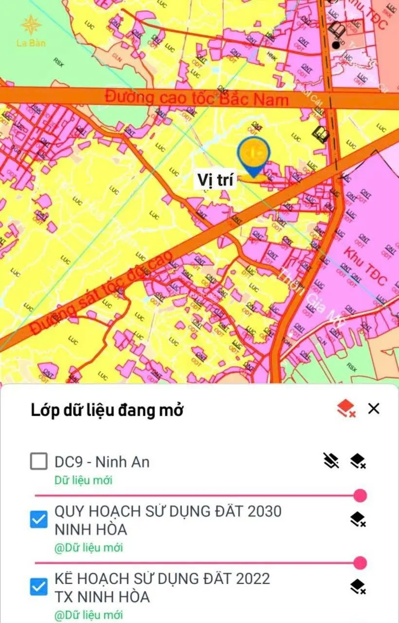 Đất nền vân phong ninh an - ninh hòa