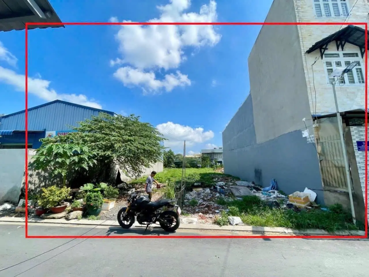 Bán đất thổ cư 333m2 Vườn Lài An Phú Đông Quận 12 ngang bề thế