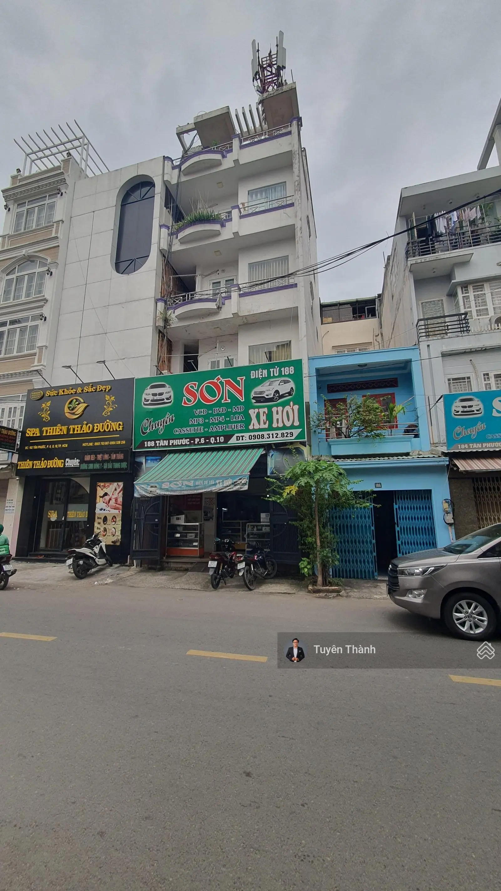 Bán nhà mặt tiền ngang 6m, nở hậu 7m, vỉa hè 3m, 148m2 đất, ngay Chợ và Nhà thờ, tiện KD đa ngành