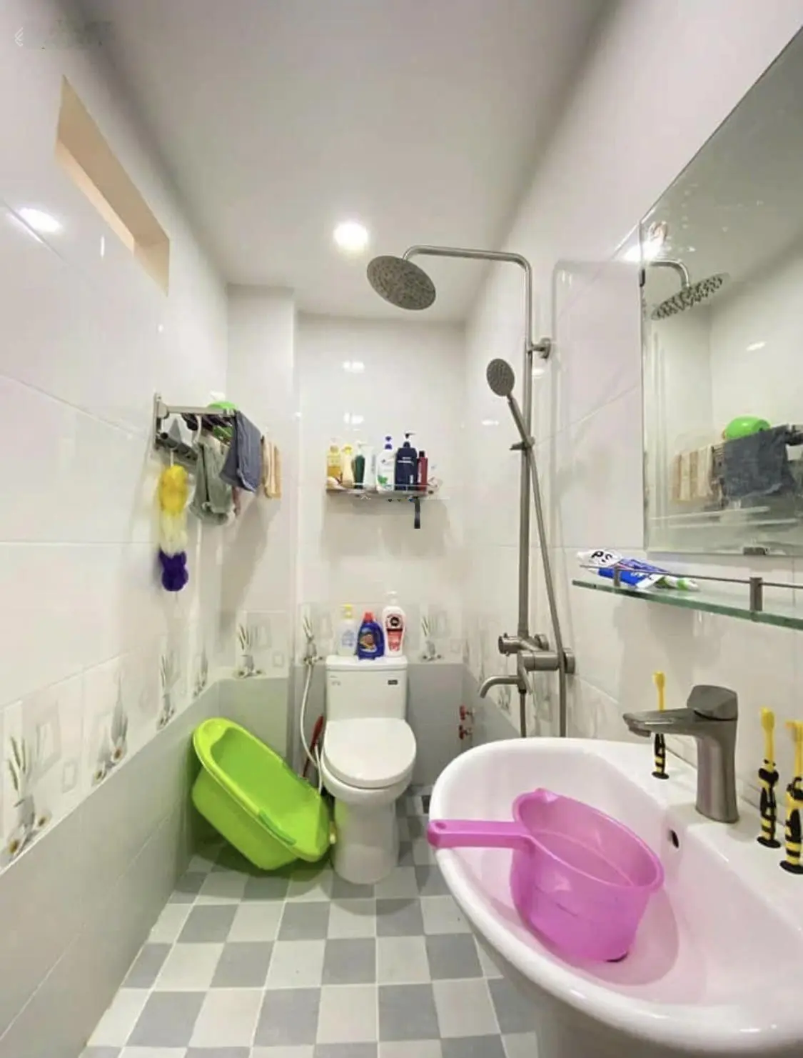 Bán nhà mặt tiền Kinh doanh 5x15 1 lầu gần chợ Xuân Thới Thượng Hóc Môn