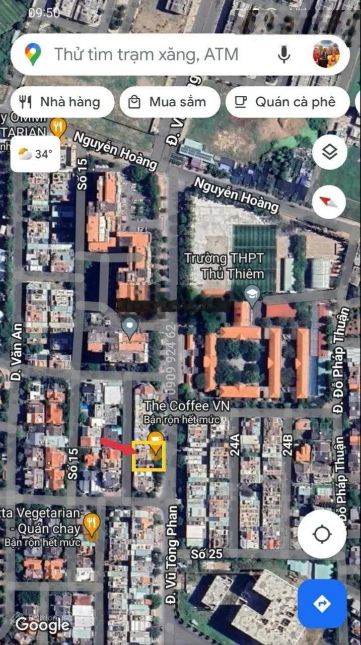 Bán MT 34-36 Vũ Tông Phan, KĐT An Phú An Khánh 0909 924 ***