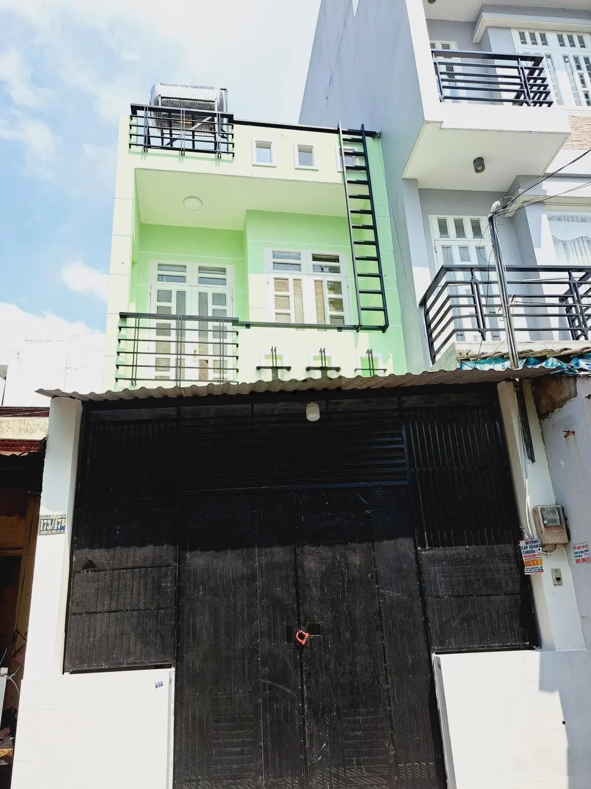 Ngay chợ gò xoài - hẻm 6m thông kinh doanh - 56m2 (4x14) 2 tầng đúc chắc chắn