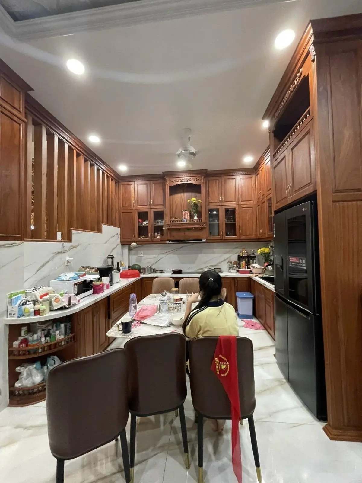Nhà mặt tiền đường số 12 hiệp bình chánh thủ đức 4tầng, 6pn, 7wc dt:7x17 giá:17tỷ