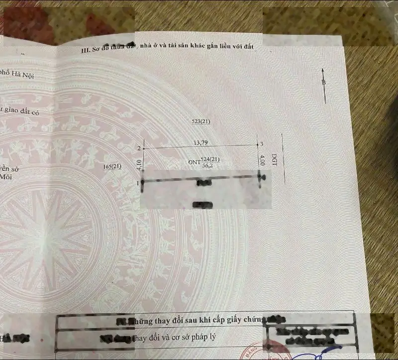 Bán 56,2m2 đất tại Địch Trung - Phương Đình, đường ô tô, ngay cạnh hồ điều hoà siêu to