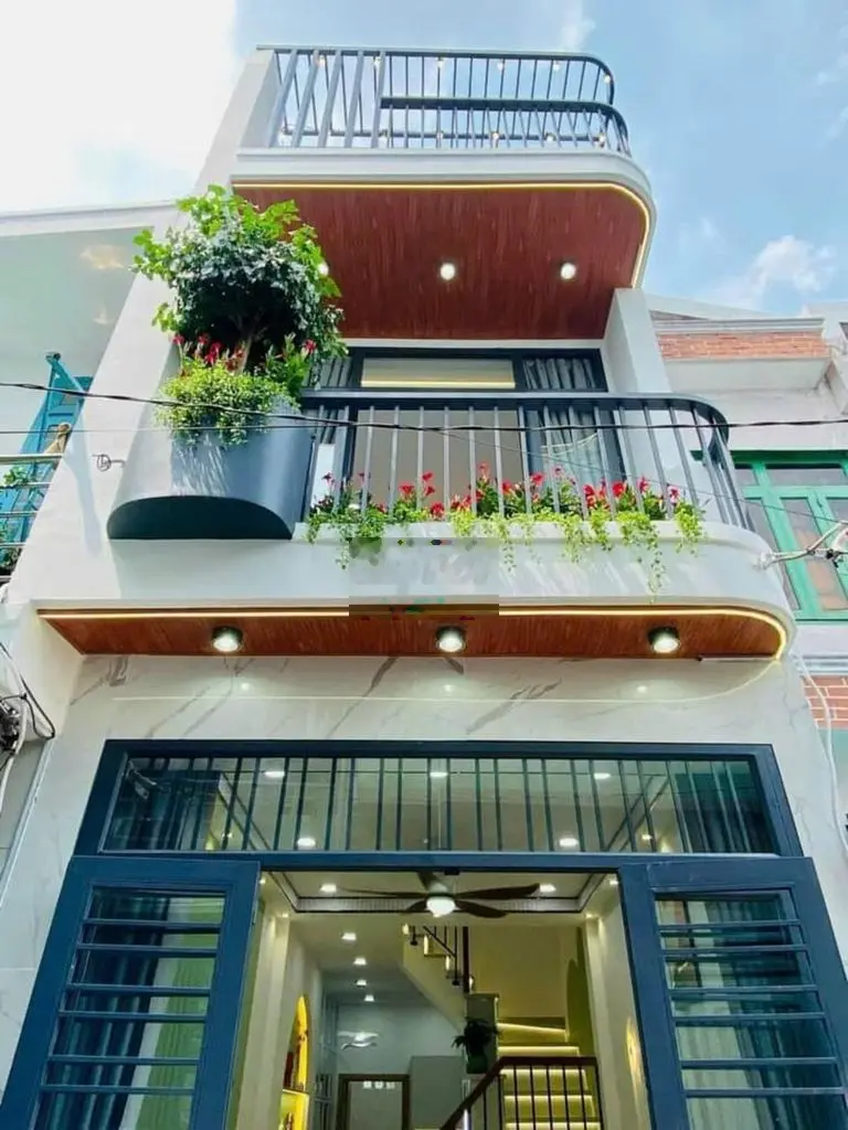 🏠 đẹp hẻm thông số 18 Nguyễn Cửu Vân Bình Thạnh. Giá 3tỷ5, DT 41,6m2