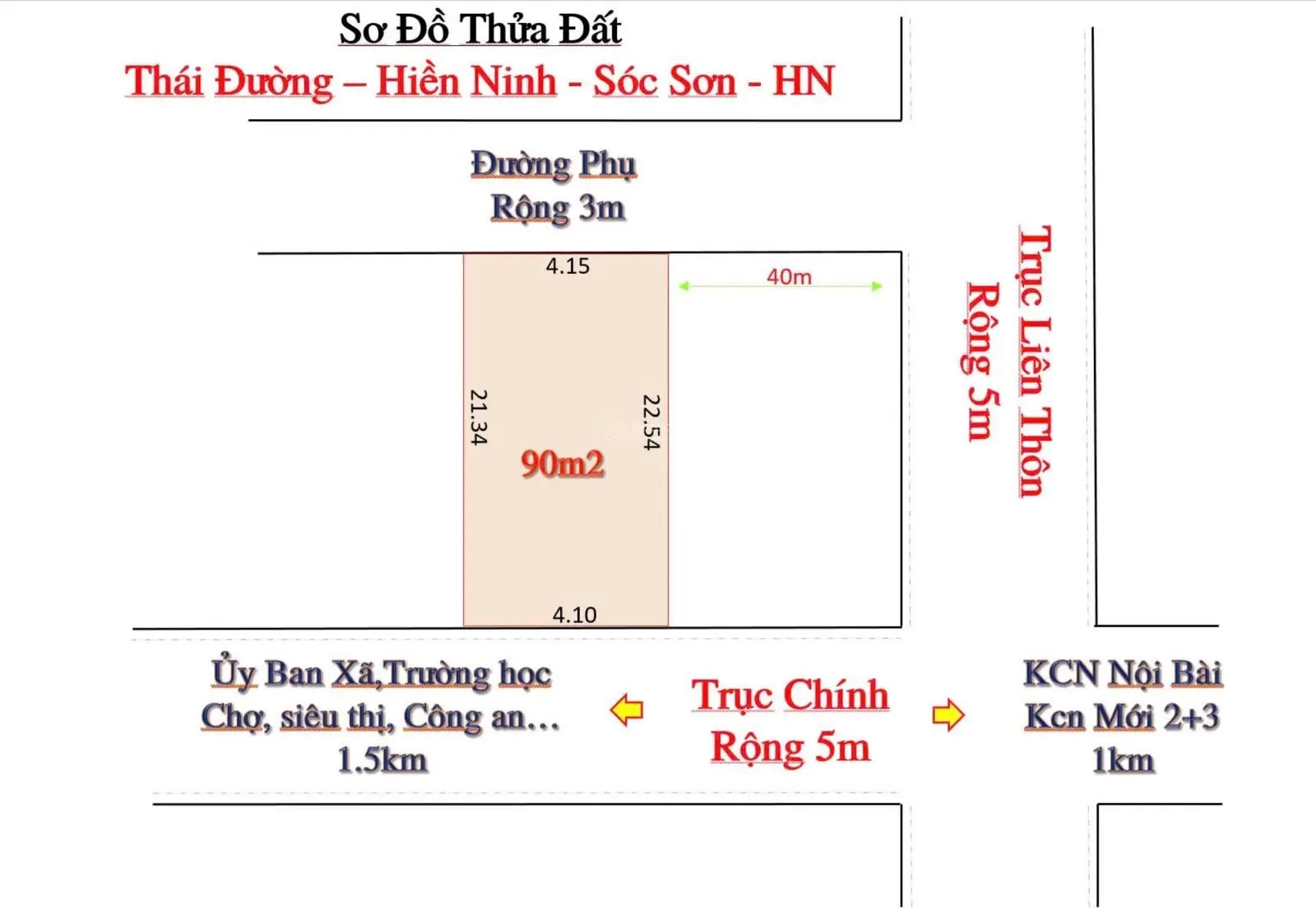 Chính chủ e bán đất trục chính Thái Đường Hiền Ninh. Đường ô tô tránh 2 mặt tiền