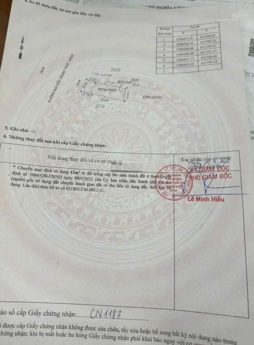 Nhà mặt tiền kinh doanh TP Dĩ An