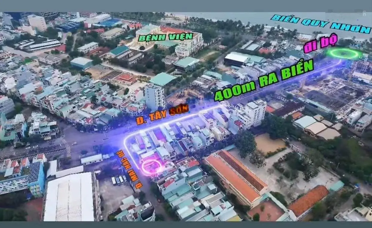 Siêu phẩm cách biển quy nhơn chưa tới 500m - trung tâm tp quy nhơn