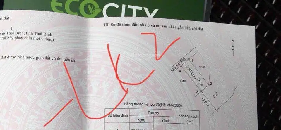 KĐT Vũ Phúc, Tp Thái Bình chỉ hơn 1 tỷ đã có thể sở hữu để ở hoặc đầu tư