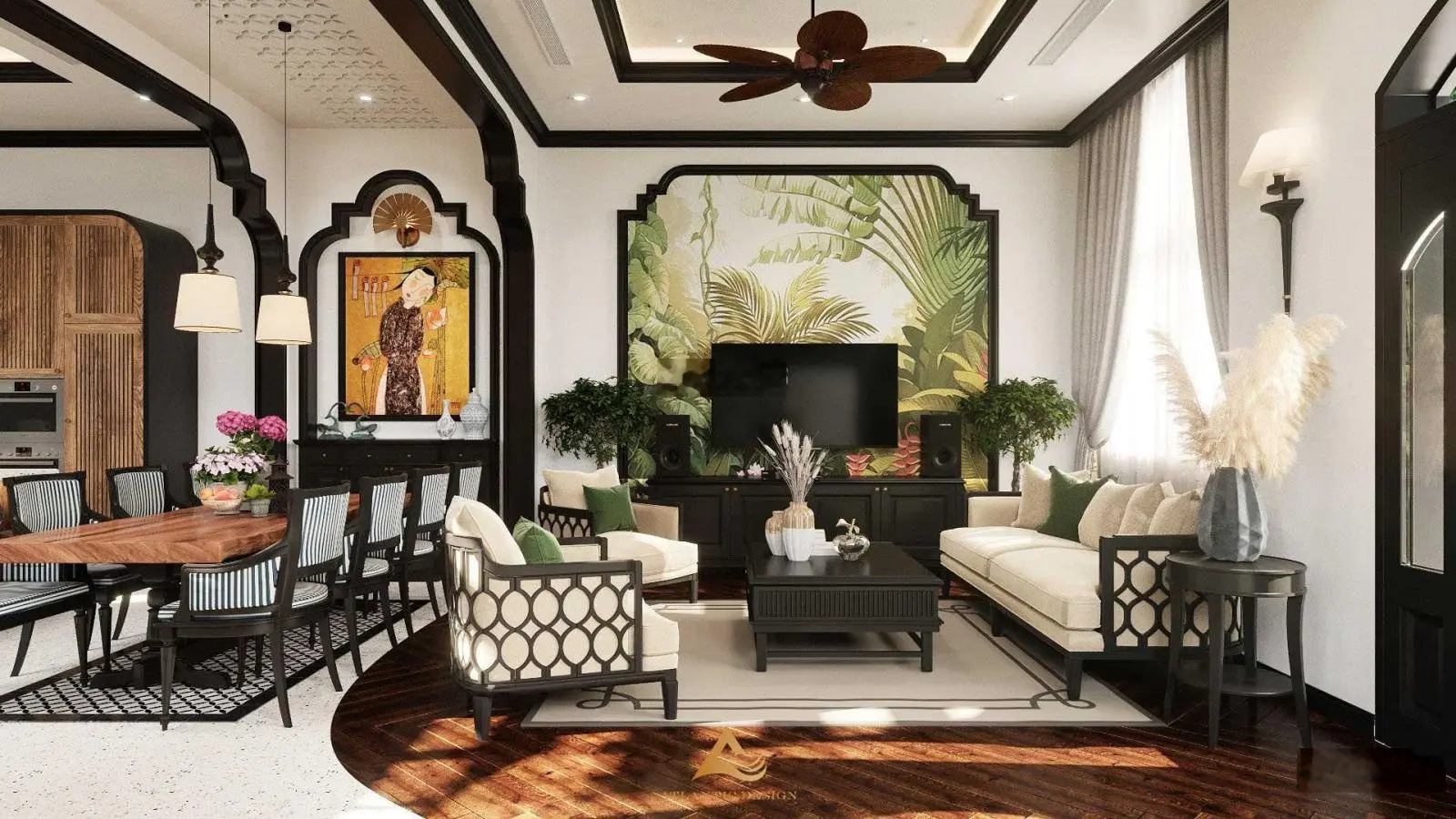 Biệt thự đẹp Nguyễn Thành Ý - Đinh Tiên Hoàng, P. Đa Kao, Quận 1, 13x18m, trệt + 2 lầu, giá 59 tỷ