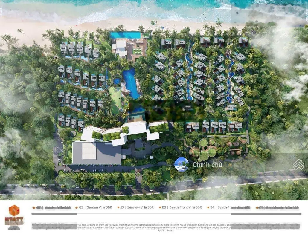Độc quyền bán biệt thự Hyatt, Lagoona, Angsana Hồ Tràm, view trực diện biển rẻ nhất thị trường