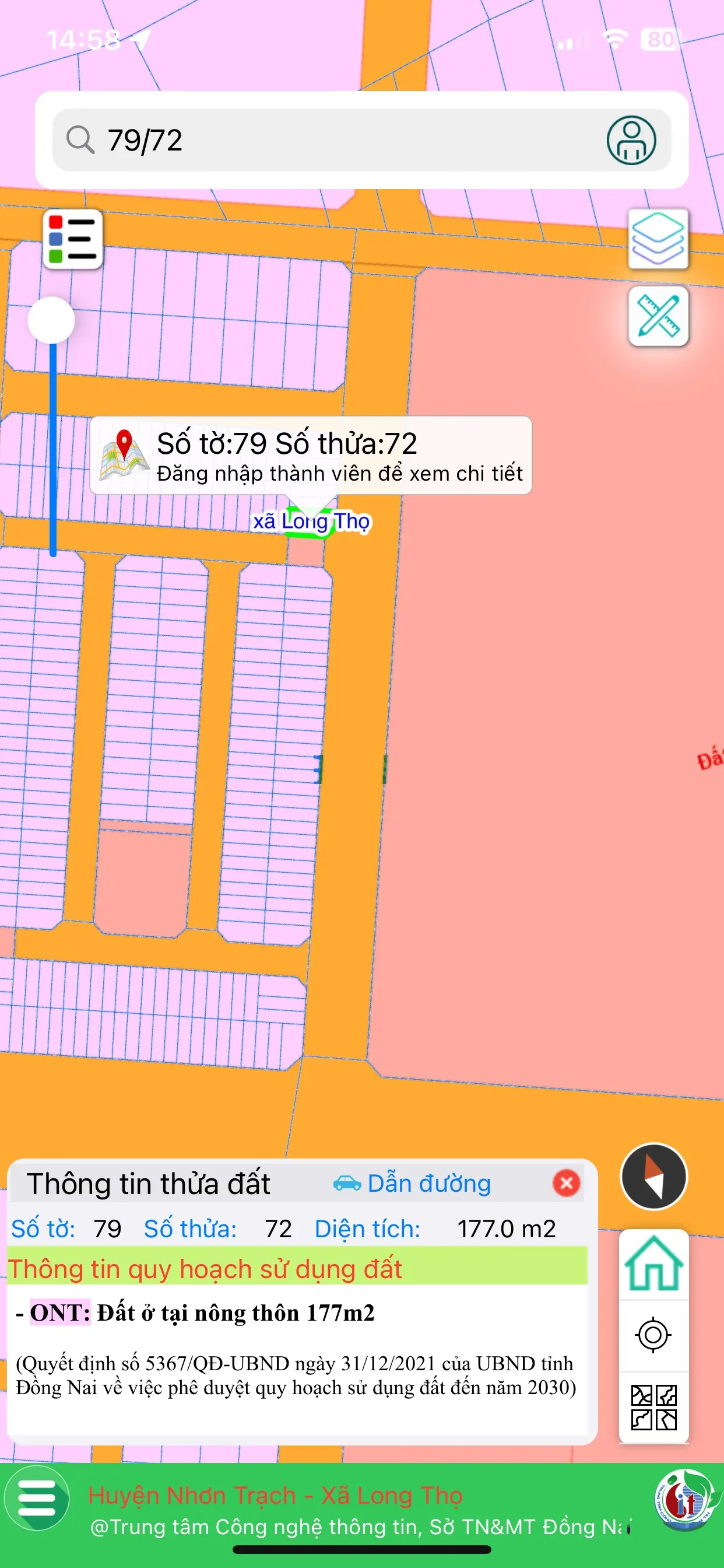 Cần bán nhanh nền đất góc đường 25m (DT 177m2) DA HUD-XDHN tại xã Phước An - Long Thọ, Nhơn Trạch