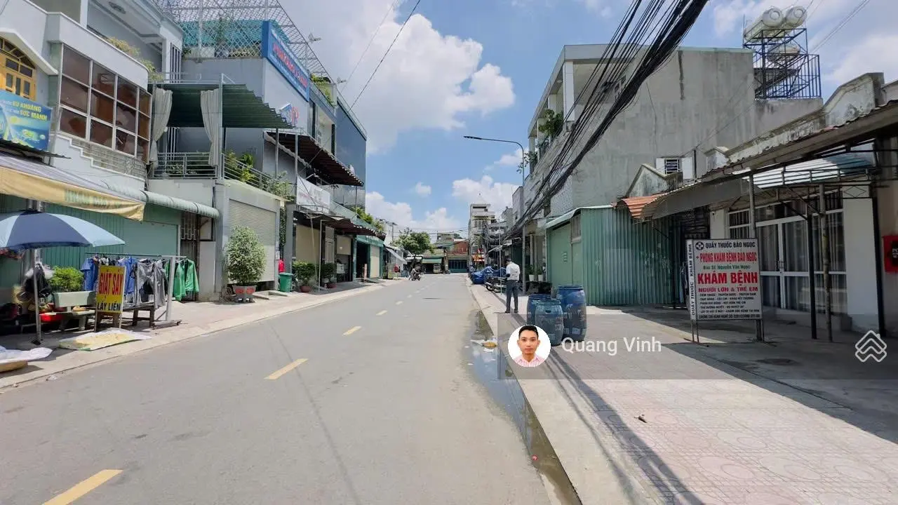 Nhà ngay chợ Thông Dụng, 281m ngang 10m full thổ cư, 1435 Thuận An Bình Dương