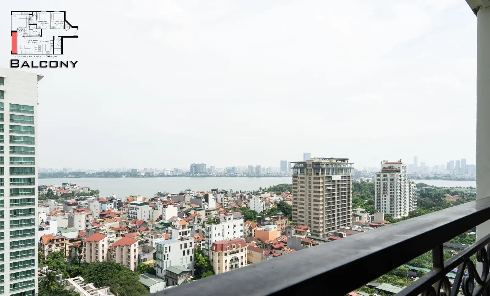 Tốp 1 căn diện tích 111m2 gồm 3 ngủ đẹp nhất tòa D'Le Roi Soleil số 2 Đặng Thai Mai
