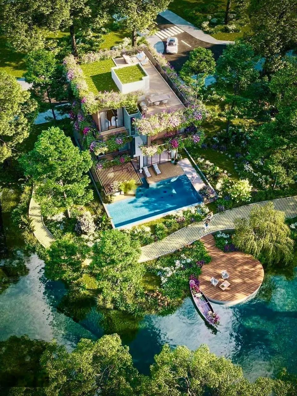 Siêu phẩm Song lập River Walk 2-Khu Compound trong Compound-cuối cùng còn sót lại tại Eco Village