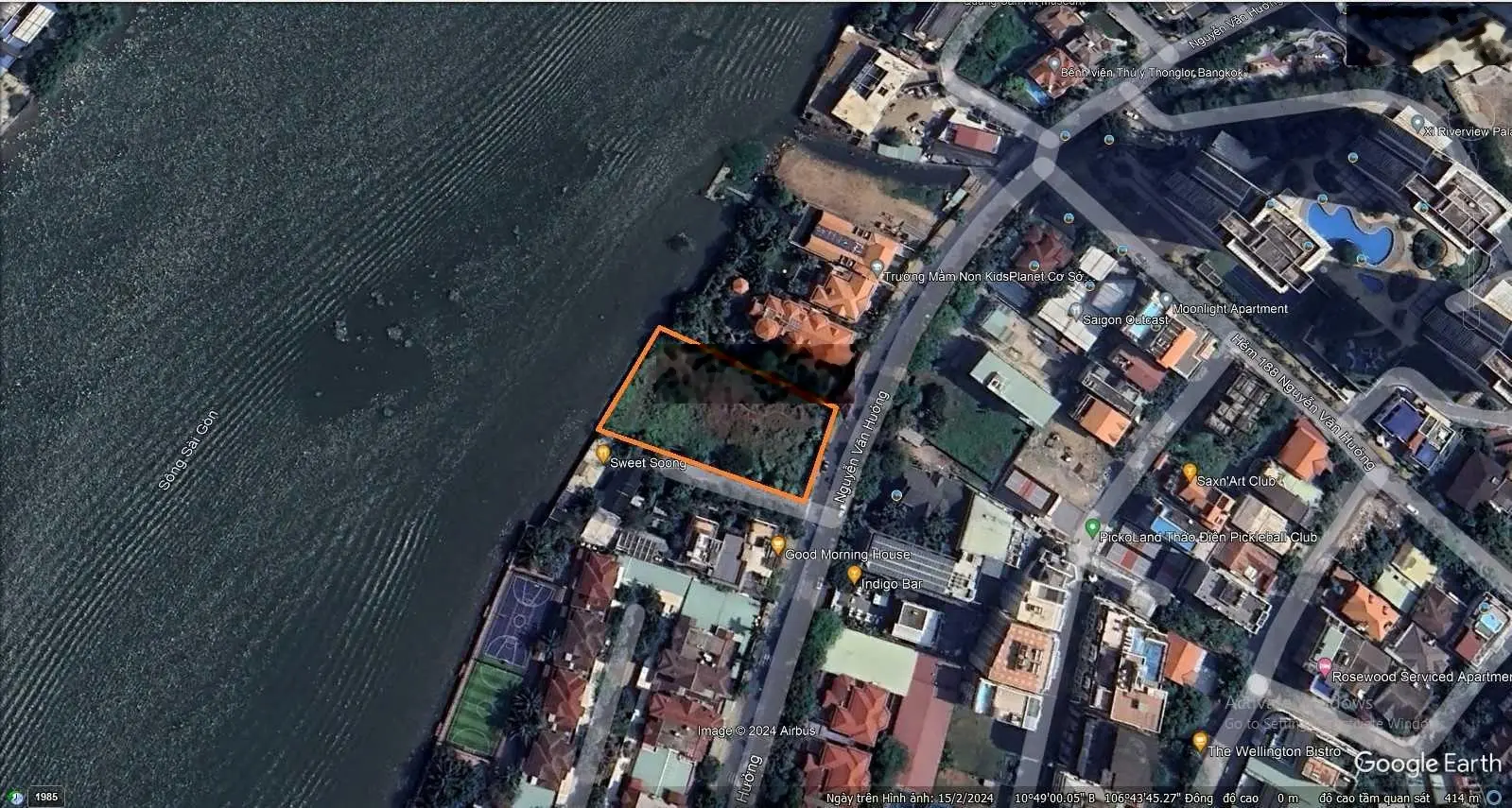 (Siêu vị trí) Bán 2200m2 đất 3MT Nguyễn Văn Hưởng - LH 0909 924 ***
