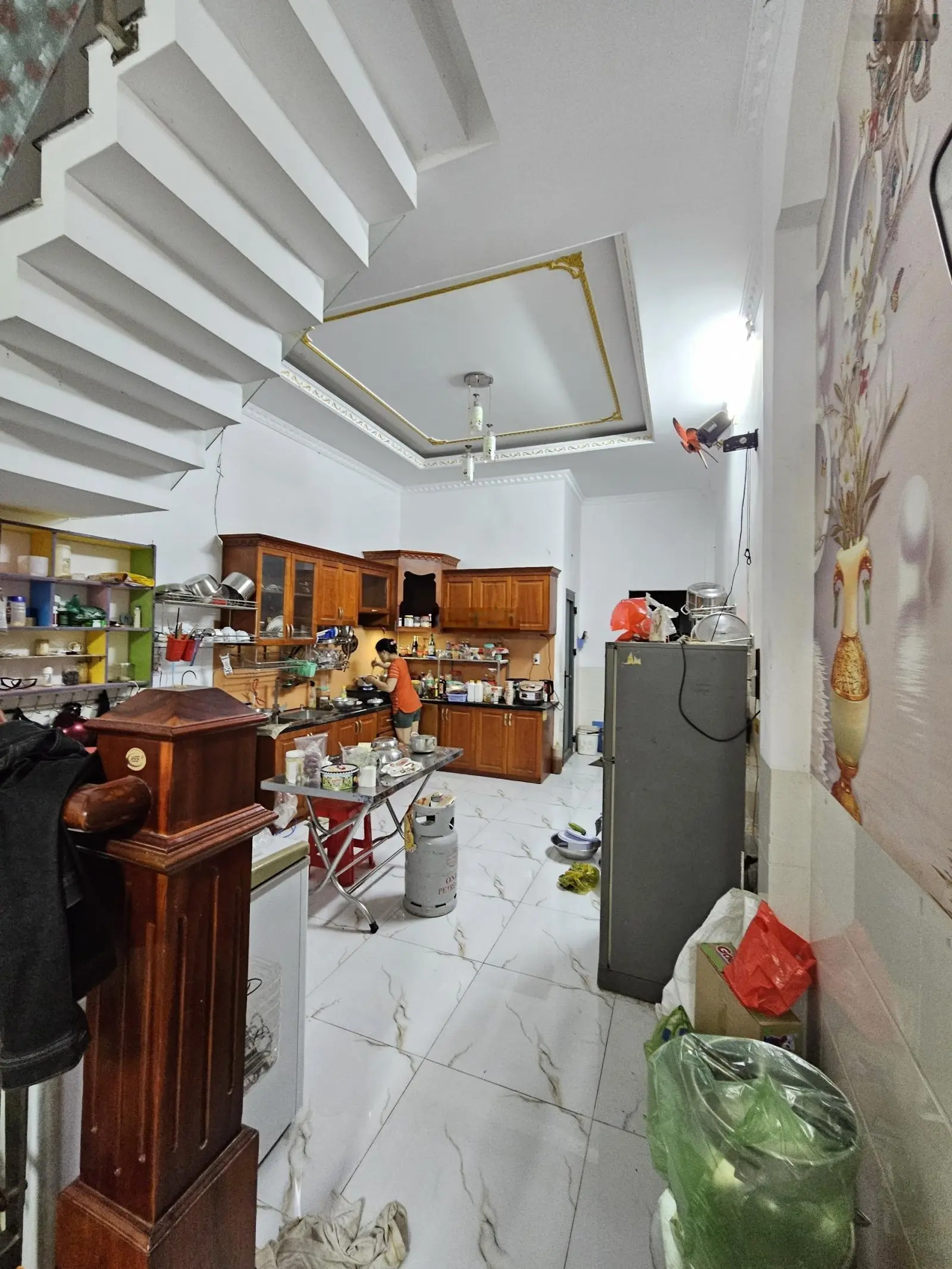 3 tỷ 2 bán nhà 1 trệt 2 lầu KDC rẻ nhất gần chợ Phú Phong 200m, P. Bình Chuẩn, TP. Thuận An
