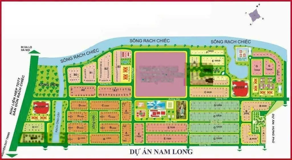 Bán gấp nền đất 4.5x20m (90m2) đường 25m - KDC Nam Long, sát Global City - giá bán 8,6 tỷ