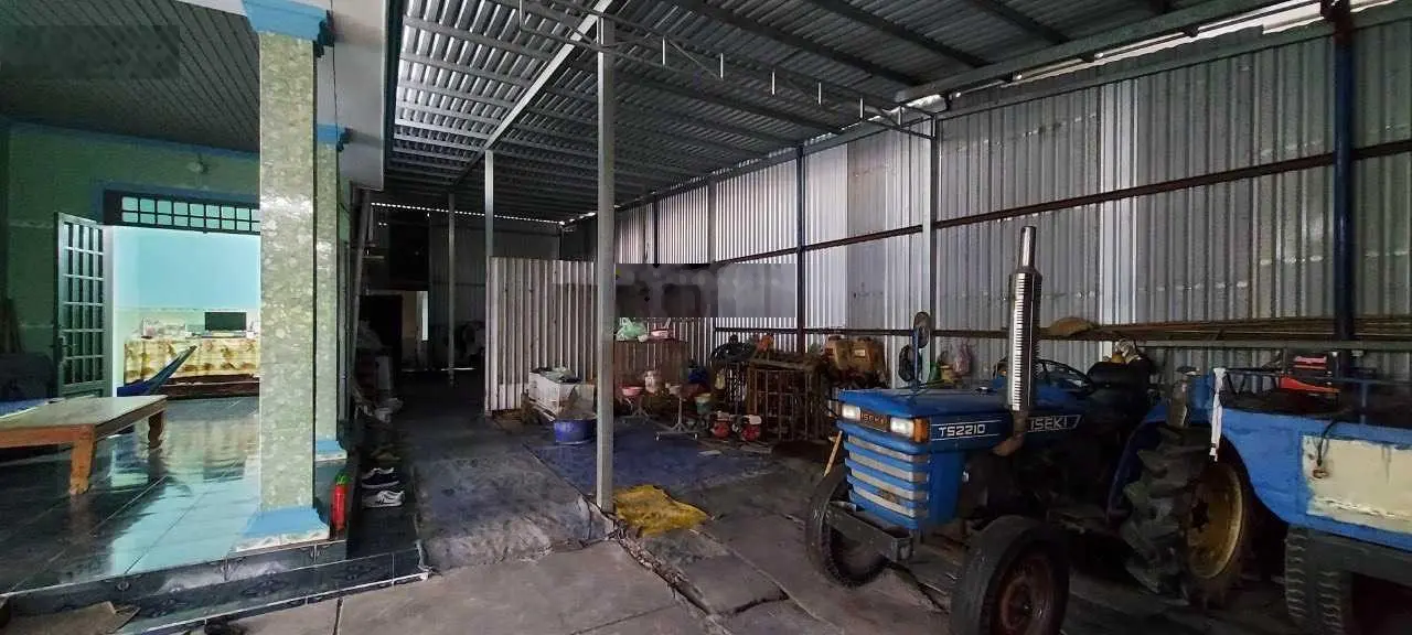 Bán nhà + kho, Tân Phú Trung, Củ Chi đường bê tông, cách bệnh viện Xuyên Á 500m, DT 15 x 25m(377m2)