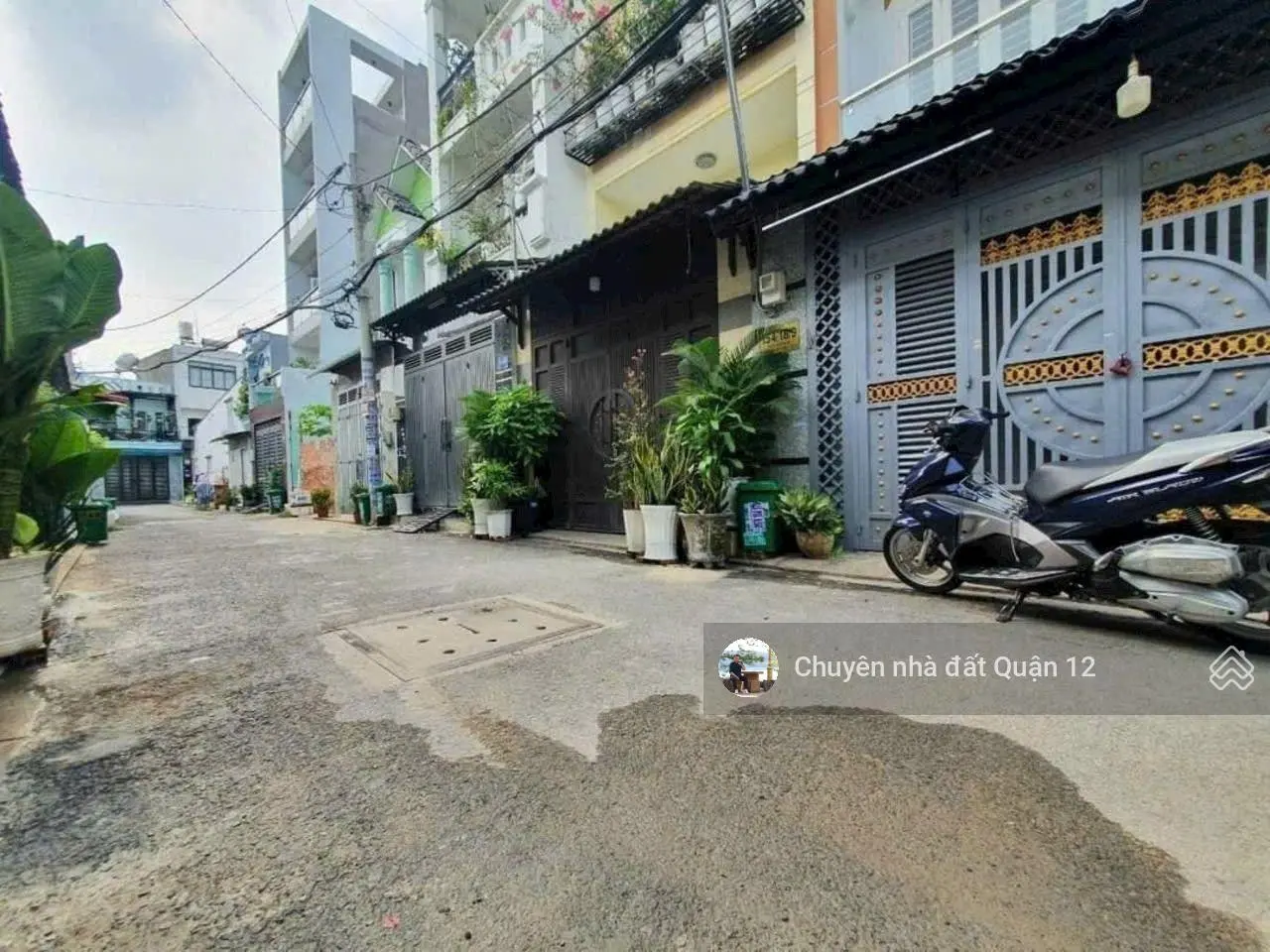Nhà phố 5m x 17m. Đúc 2 lầu hẻm 5m thông Đường Huỳnh Thị Hai