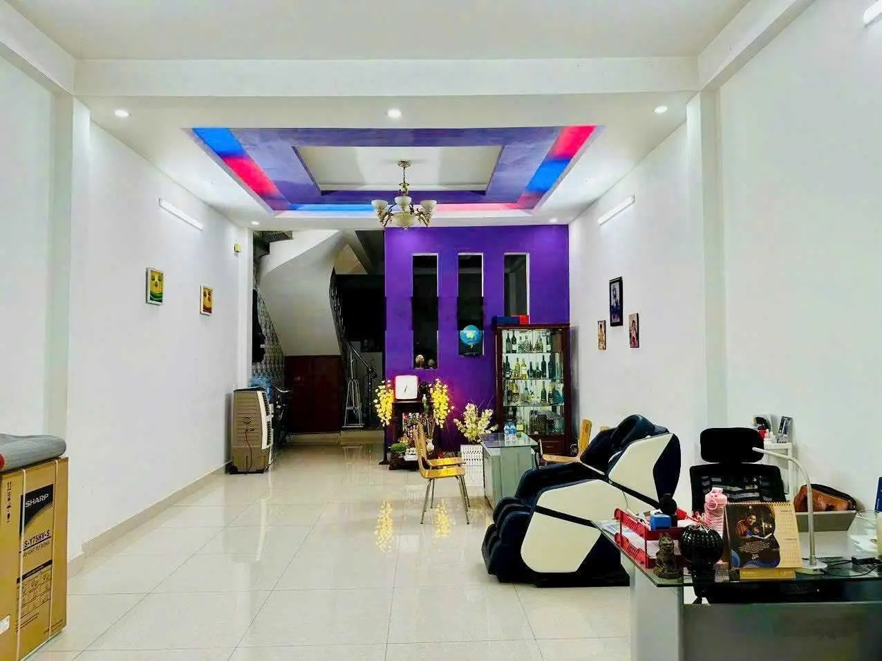 Ngộp - giảm 2 tỷ - nhà 3 tầng - hẻm xe hơi - ô tô đậu trong nhà - gần XHNH - DT 125m2 giá 7. X tỷ