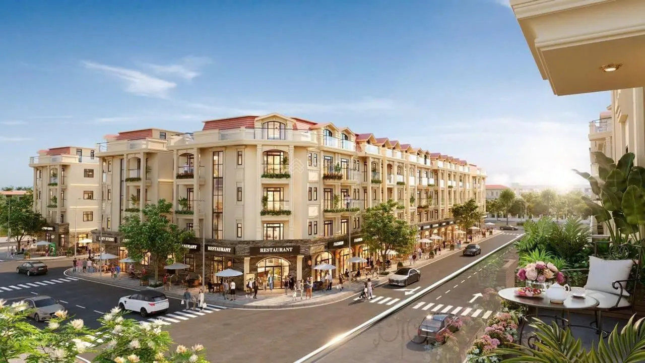Himlam ra hàng mới nhất, quỹ các căn shophouse đường lý tử tấn. đường 33m + vỉa hè 5m. giá từ 17 tỷ