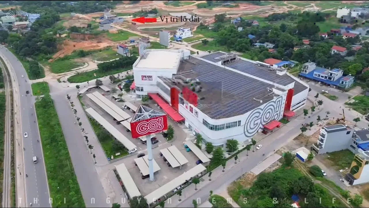 Bán lô góc hai mặt tiền cạnh Big C - Go lô hai đường 61m; Diện tích: 7.23x20m = 124.4 m2