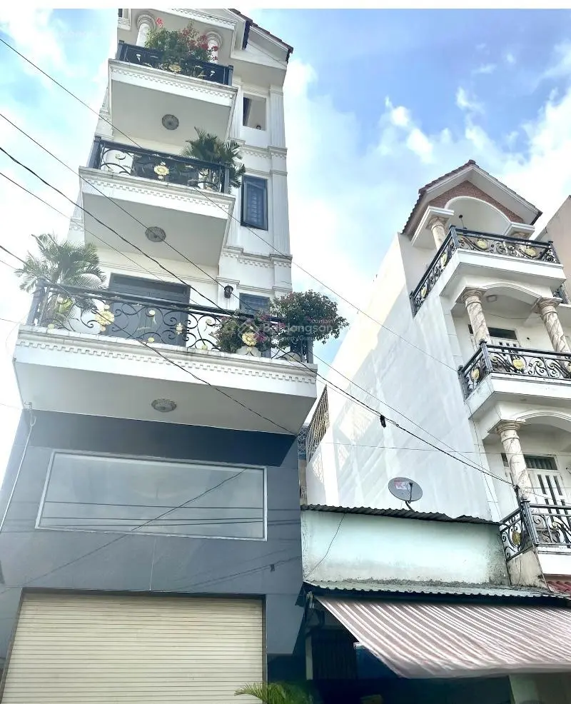 Nhà 4 tầng Lê Văn Quới hẻm xe tải thông, 60m2, cạnh ngã tư 4 Xã chỉ 5,6 tỷ (TL)