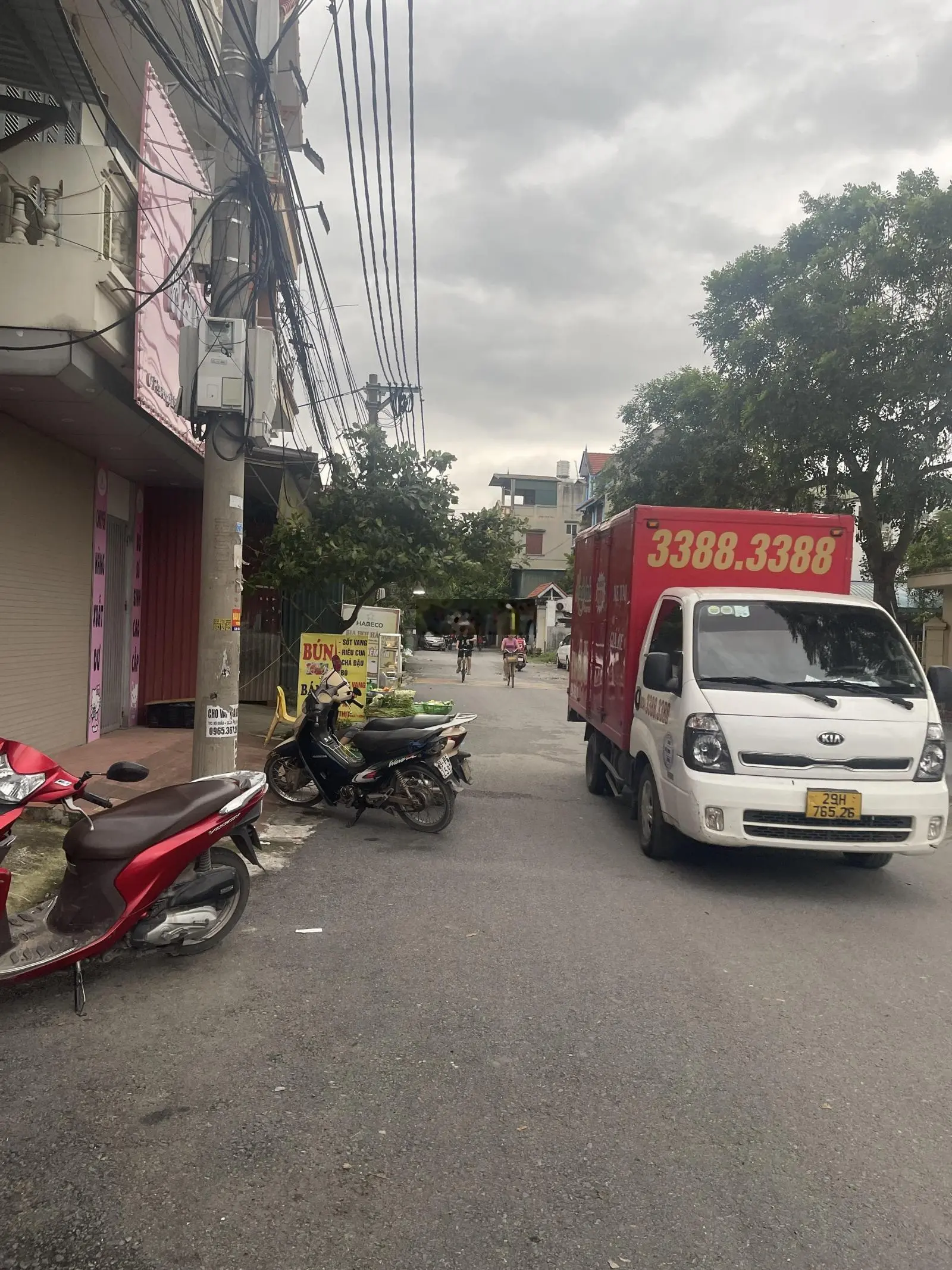Bán đất khu vực ngũ hiệp: diện tích 75m mặt tiền 6,5