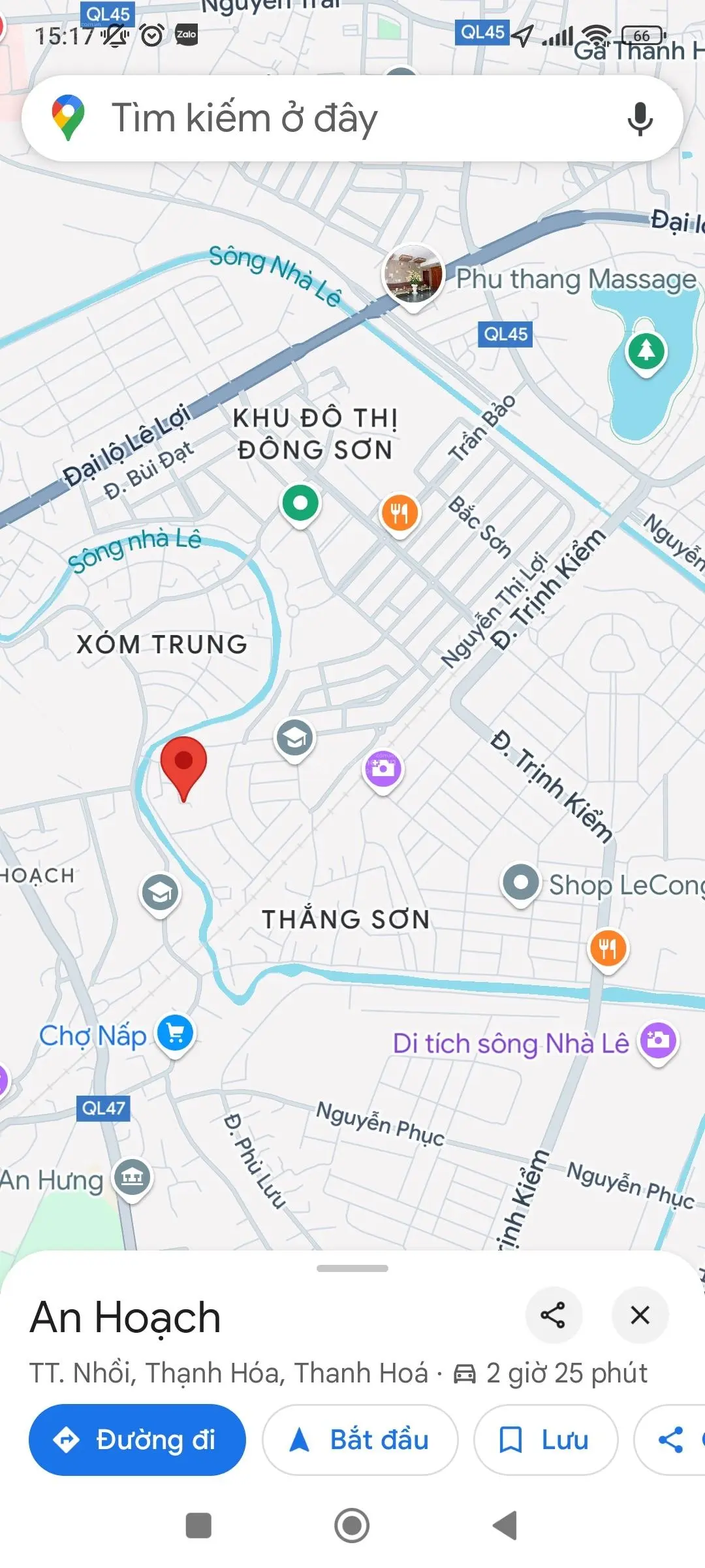 Bán đất chính chủ phường An Hưng, TP Thanh Hoá