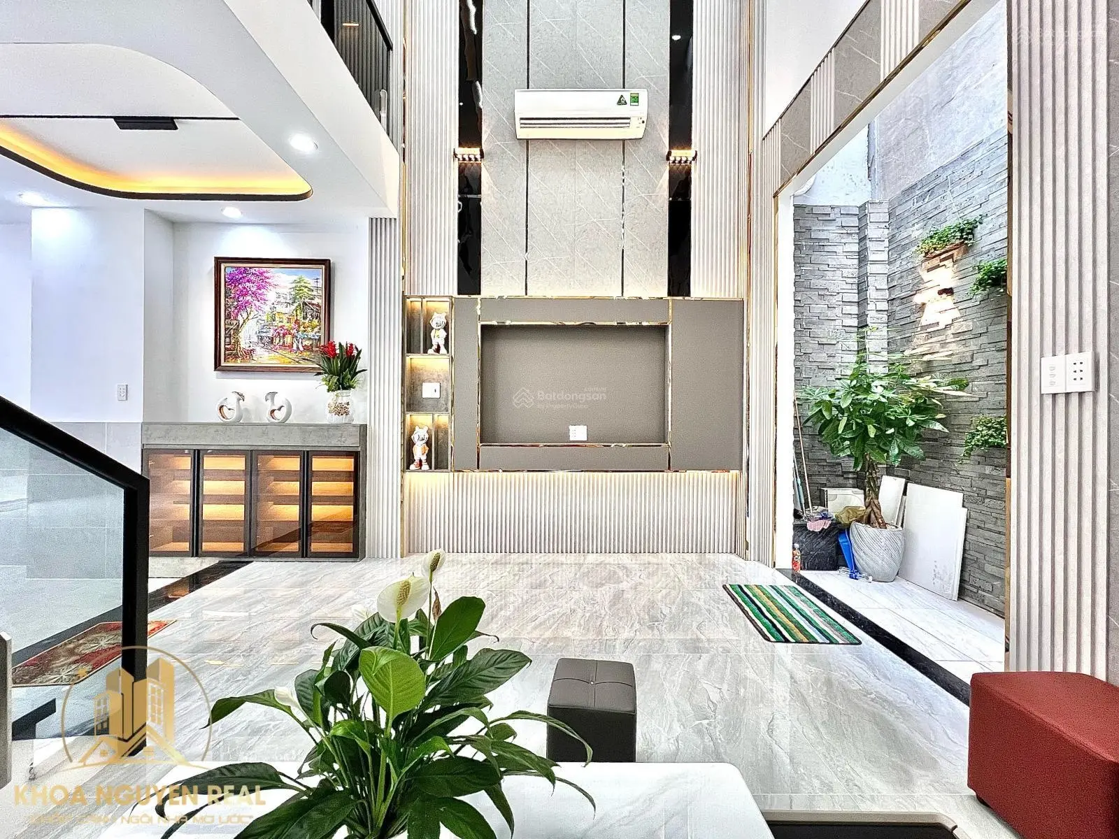 Mẫu nhà hiện đại 2025 - thiết kế lửng ngược - full nội thất cao cấp - KDC Sài Gòn Mới, Nhà Bè