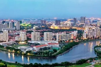 Biệt thự Song Lập Phú Mỹ Hưng cách công viên chỉ 80m DT 11mx20m sân vườn rộng rãi cần bán nhanh