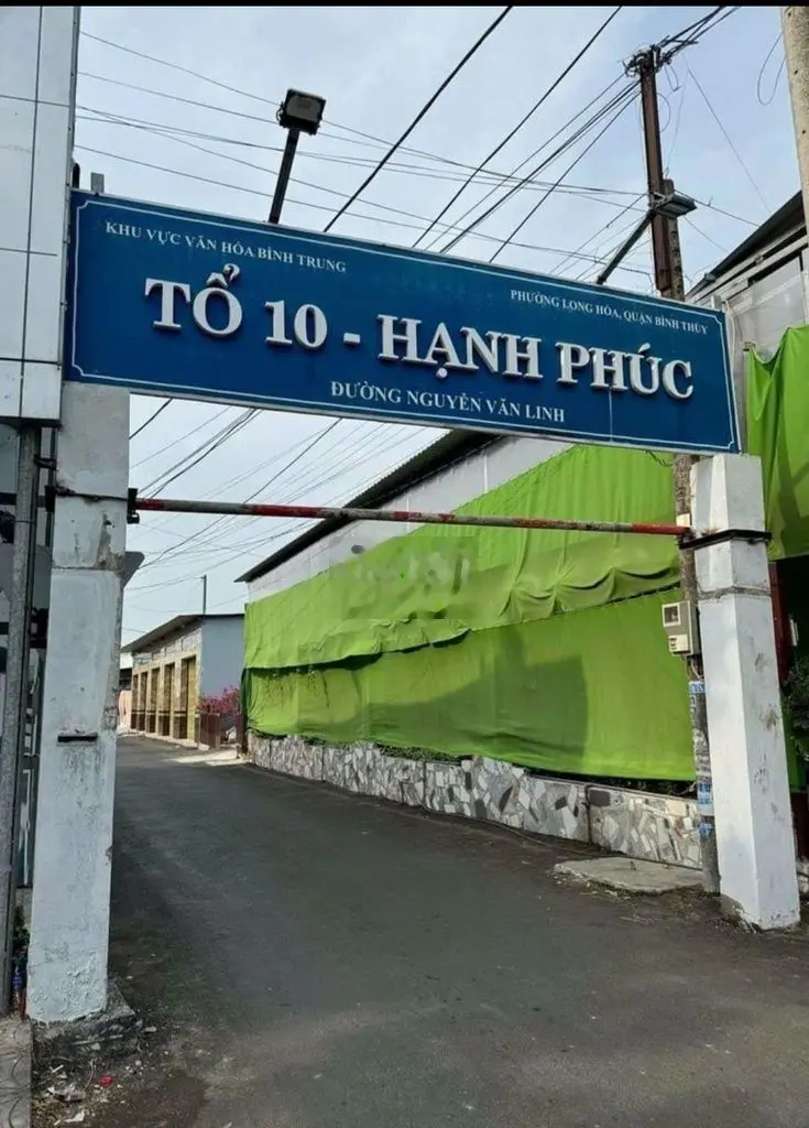 Bán nhà cấp 4 ,2 phòng ngủ, kdc tổ 10 Hạnh phúc đường Nguyễn Văn Linh