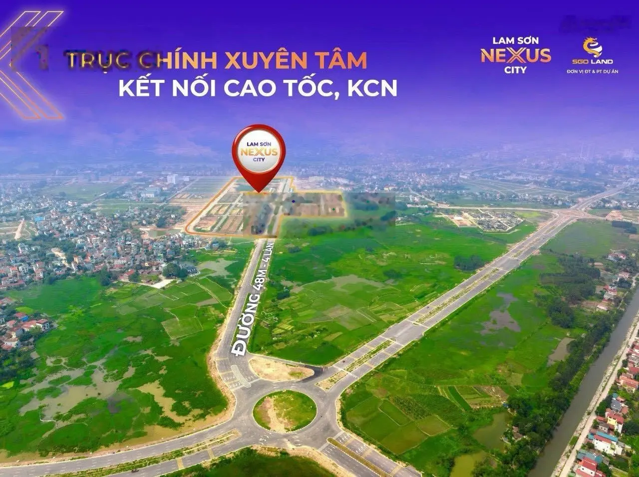 Bán đất dự án tại Lam Sơn Nexus City, Bắc Giang. Diện tích 90m2