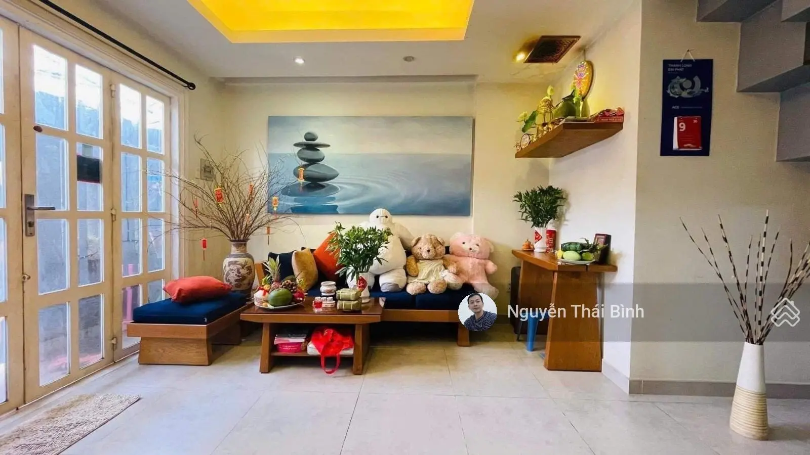 Hiếm nơ trang long- nhà đẹp hxh khu vip p7 bình thạnh - 50m2 - ngang khủng 6.5m - giá 8.8tỷ tl.