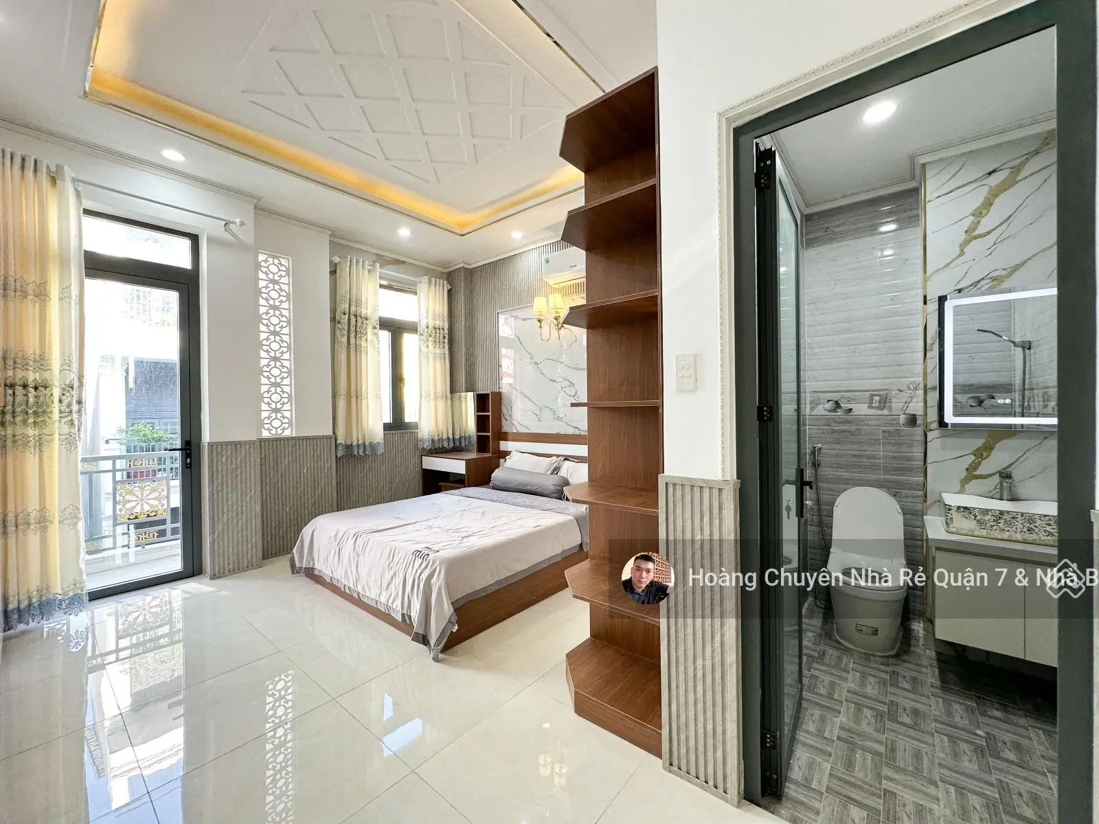 Nhà mới mặt tiền kinh doanh - DT 4x17m - 1 trệt 1 lửng 2 lầu 4PN 5WC - đường 6m nhựa