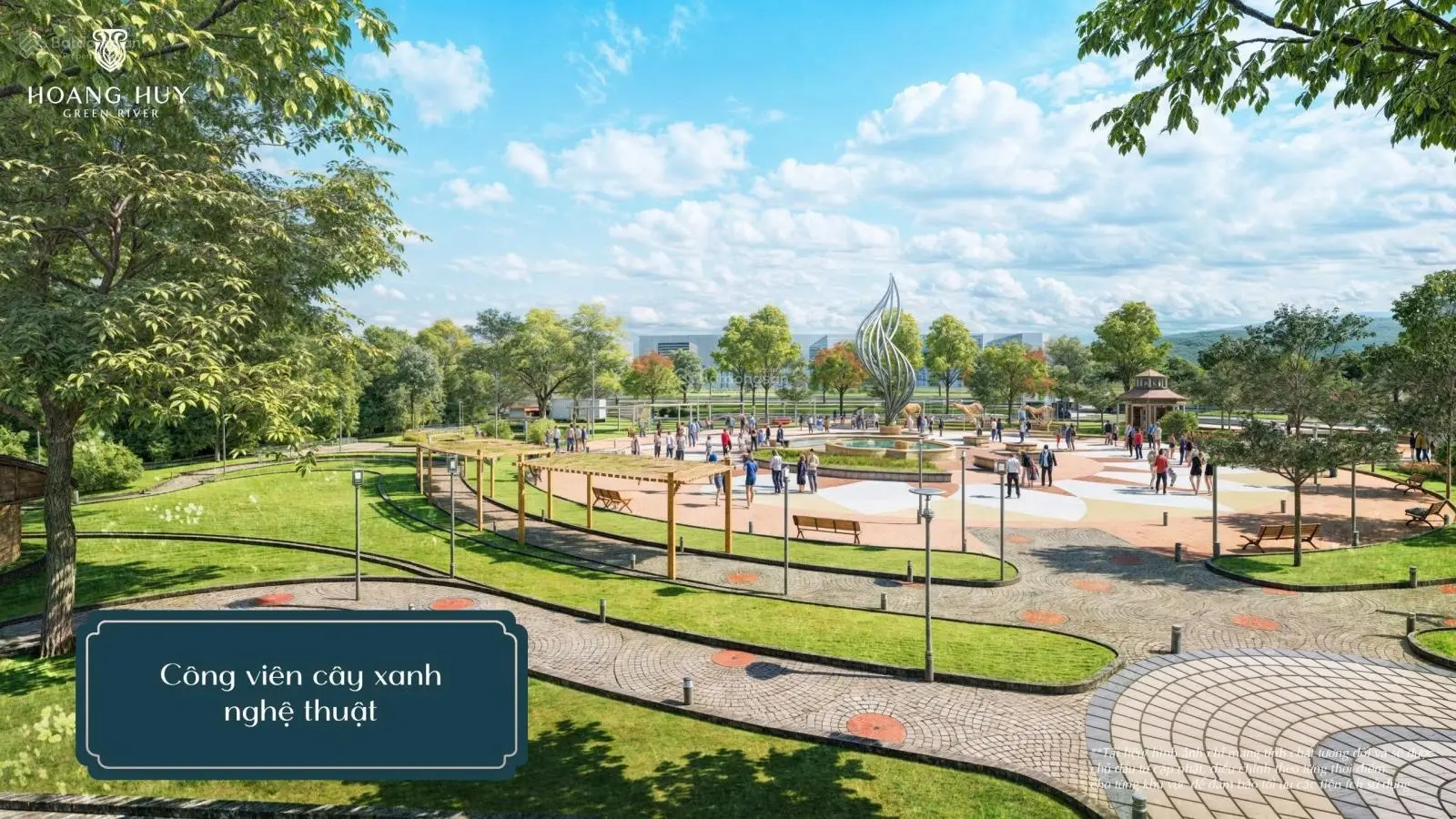 Trả trước 2 tỷ sở hữu Hoàng Huy Green River- 77m2,84m2,90m2 xây 4 tầng chiết khấu khủng đườg 18m