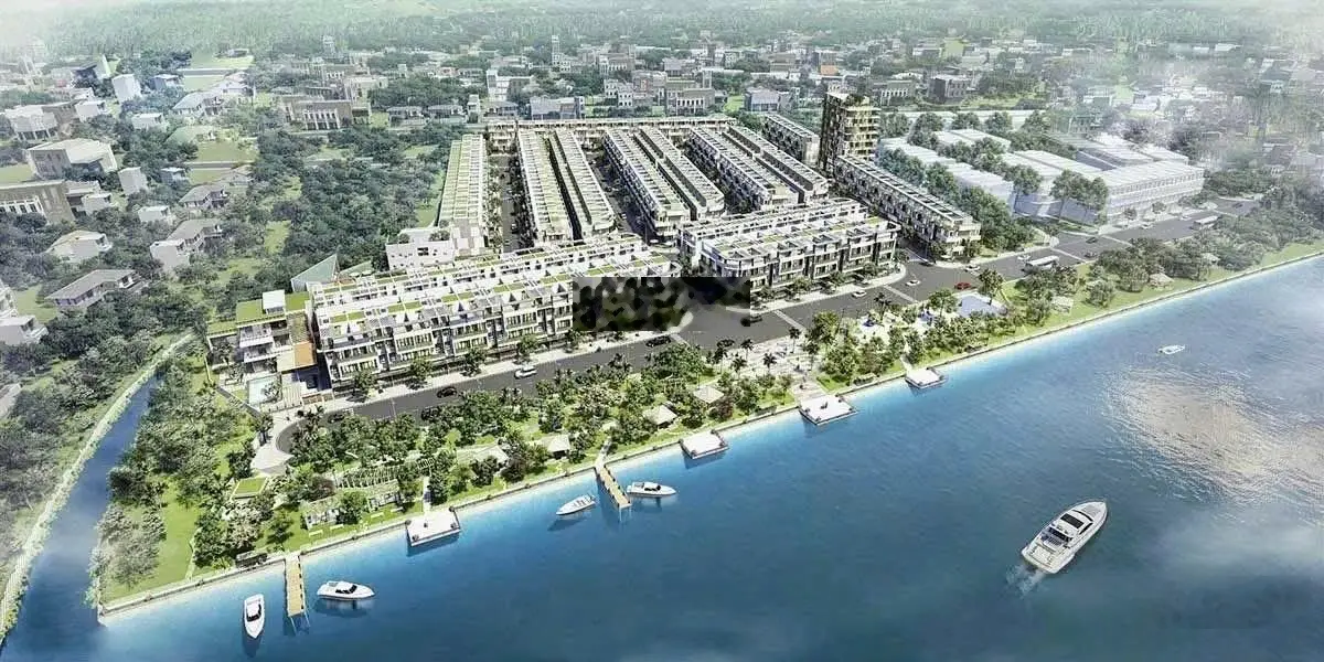 Bán nhà view sông bến lức, sổ hồng riêng, ngân hàng hổ trợ 70%, khu dân trí cao, an ninh 24/7