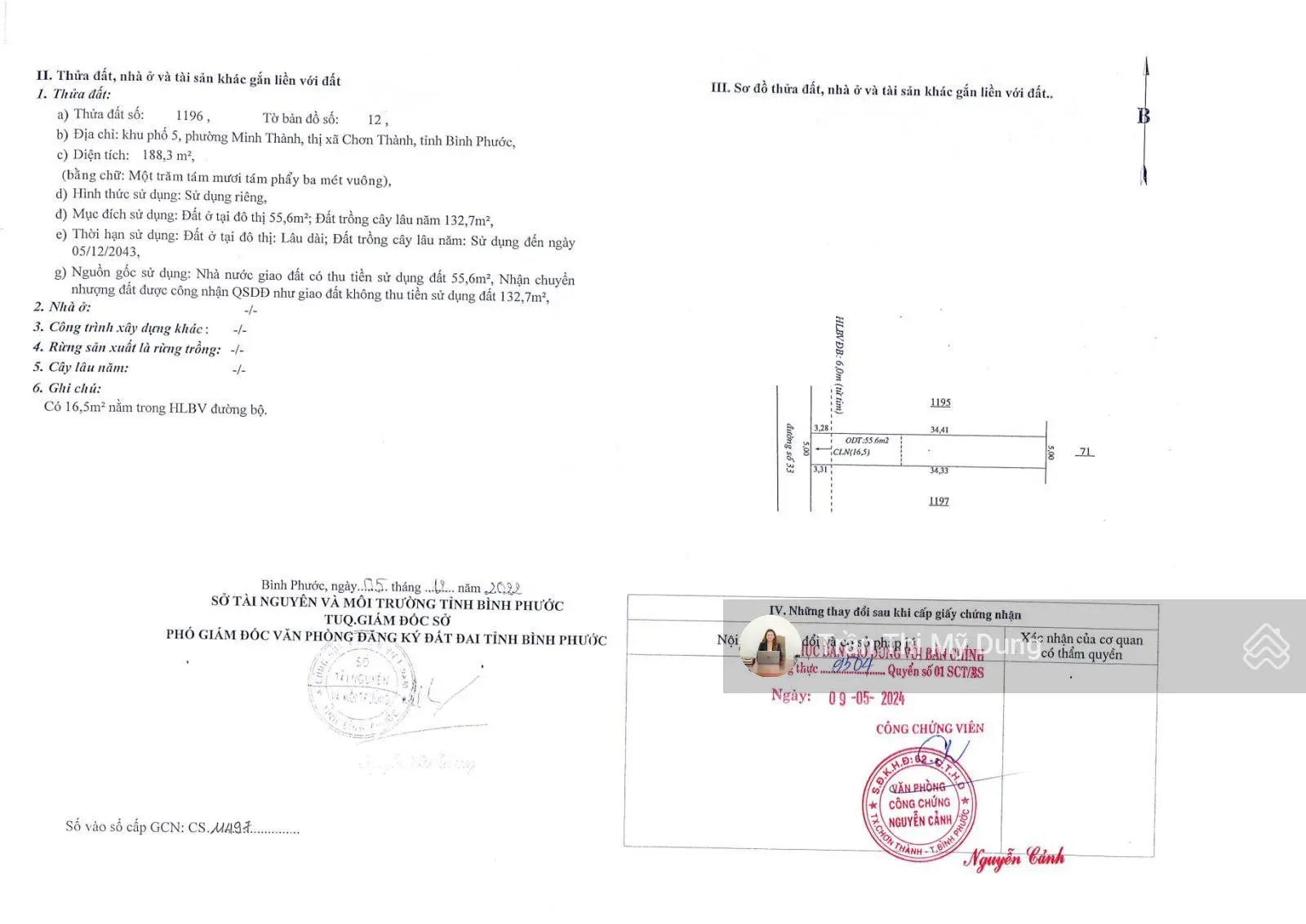 Bán đất Chơn Thành, Bình Phước sổ sẵn 5 lô liền kề, gần KCN Becamex, khu dân đông, gần đường nhựa