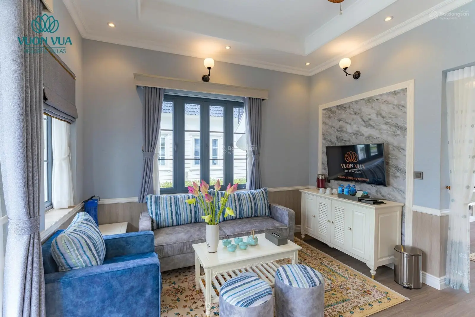 Bán Biệt thự Vườn vua Resort - Sẵn sổ - Oto đỗ cửa - khai thác dòng tiền 100tr/tháng