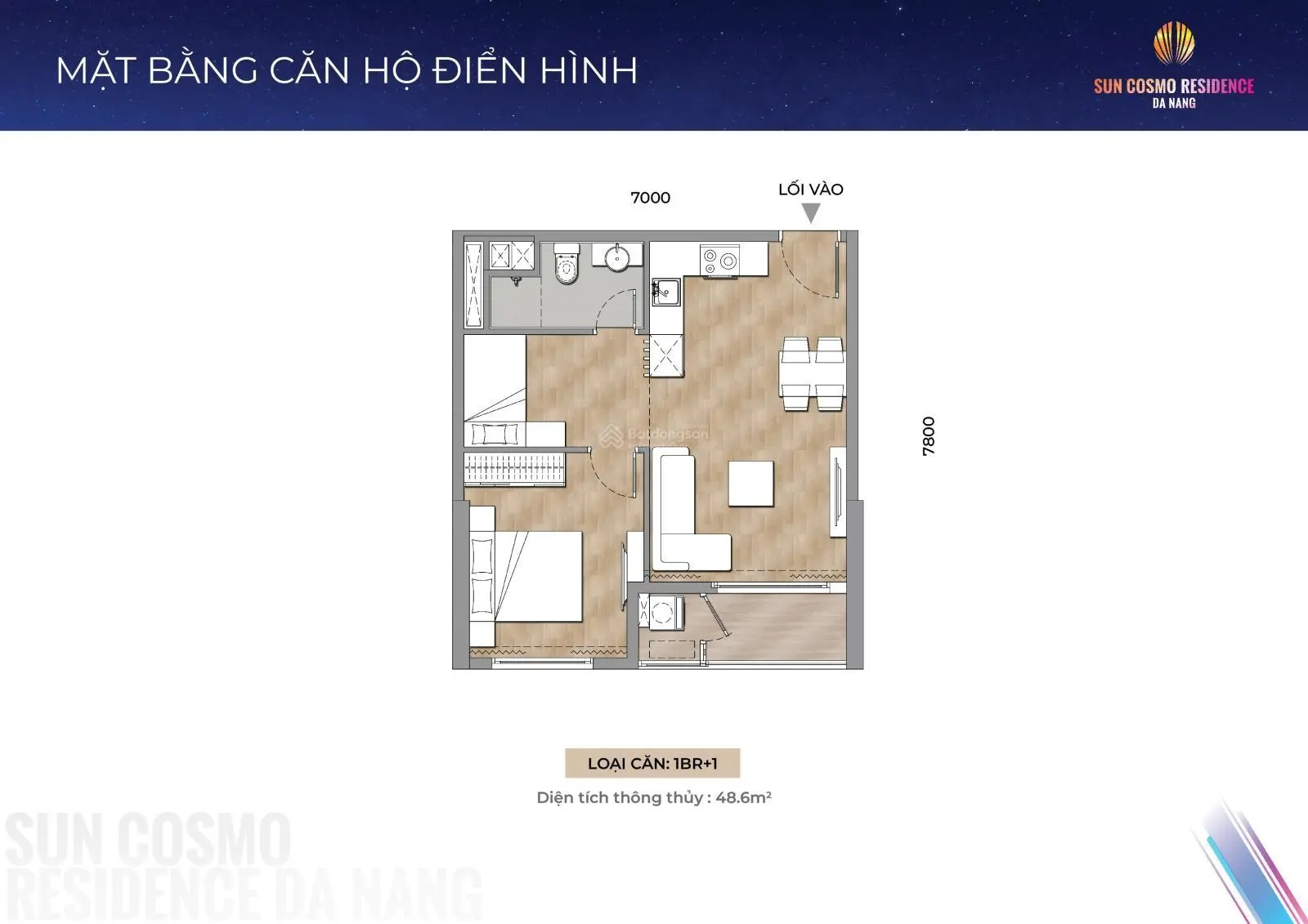 Chỉ duy nhất 2 căn ngoại giao dự án Sun Cosmo, view biển, TP, giá chỉ 2,x tỷ, liên hệ: 0932 509 ***
