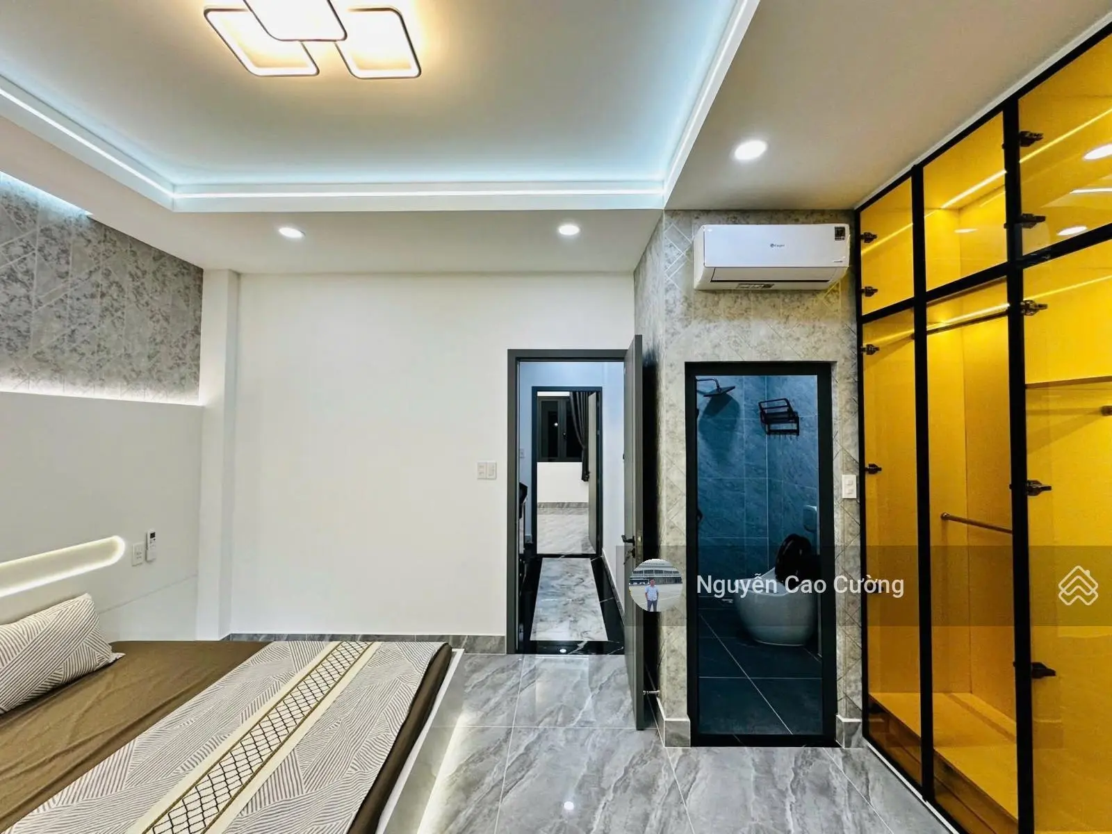 Nhà phố mới full nội thất 5x12m 1 lửng 3 lầu hẻm 6m Lê Thị Riêng, Thới An, Q12
