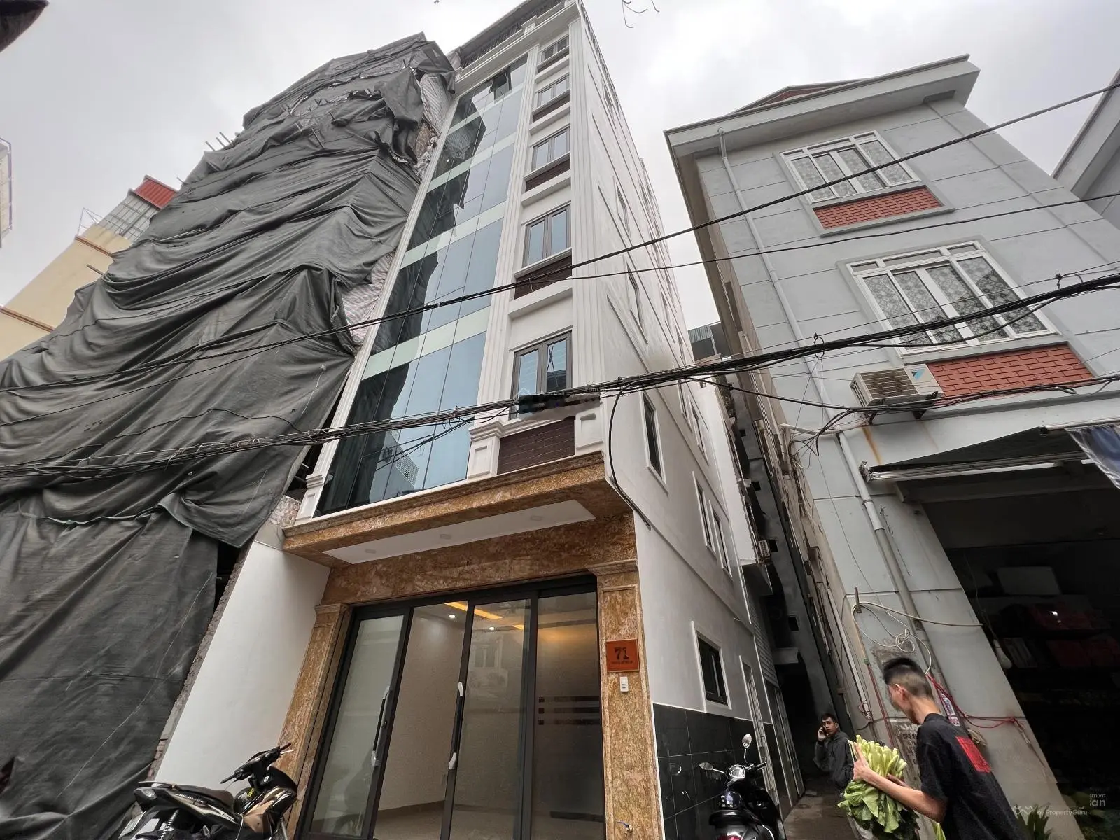 Siêu phẩm Toà văn phòng 58m2 8 tầng cực đẹp, mặt phố Kinh doanh Nguyễn Cơ Thạch, Nguyễn Đổng Chi