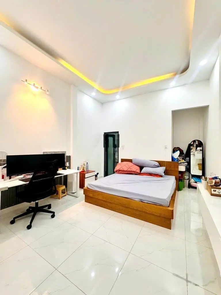 Nhà đẹp 4 tầng hẻm tải thông 6m Nguyễn Văn Khối Gò Vấp