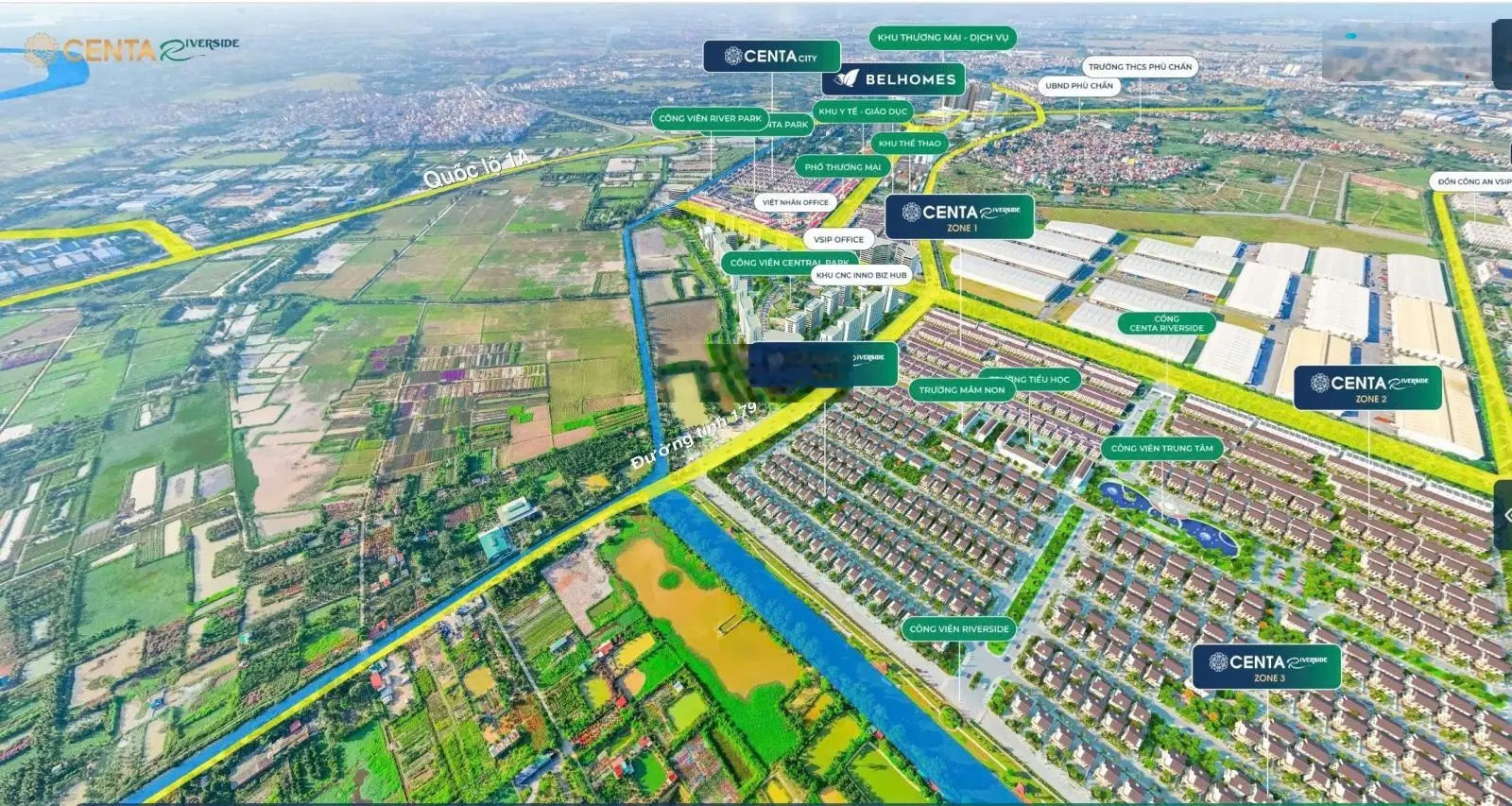 Bán nhanh biệt thự 135m2 Centa City VSIP giá rẻ hơn 100tr