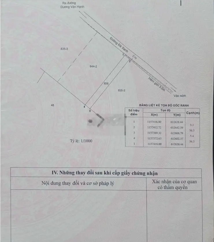 Bán Lô Đất 300m2 Full thổ cư tại xã Lý Nhơn, huyện Cần Giờ