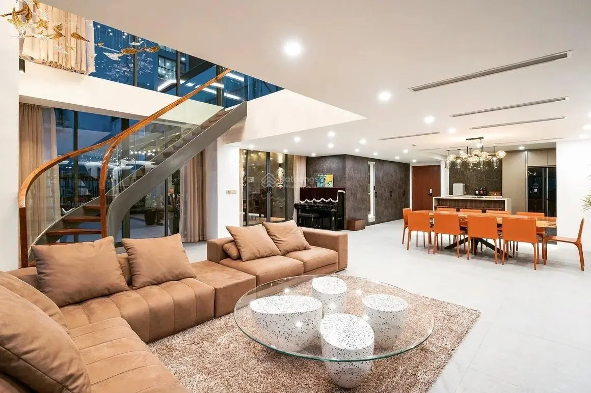 Căn hộ Meza toà Sky Forest tầng 1 60m2 trần cao 6m có thể mở rộng diện tích lên 110m2, giá 4 tỷ