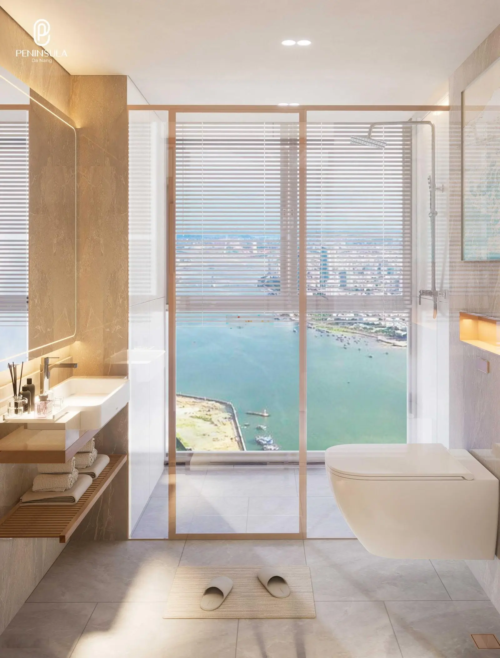Sốc, căn hộ view trực diện sông Hàn, view pháo hoa, full nội thất cao cấp duy nhất tại Penisuala
