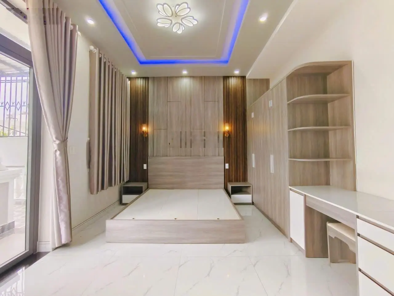 Bán nhà đường số 8 KDC Xuyên Á, 1T, 2L nhà mới đẹp | 5x16m | Sổ hồng riêng