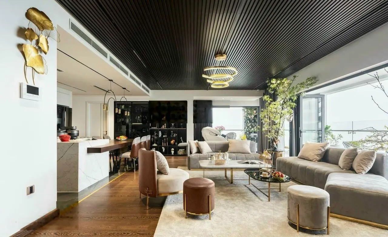 Cần bán nhanh căn Penthouse 230 m2, Park View Yên Hòa, nhà đẹp, sân vườn rộng thoáng